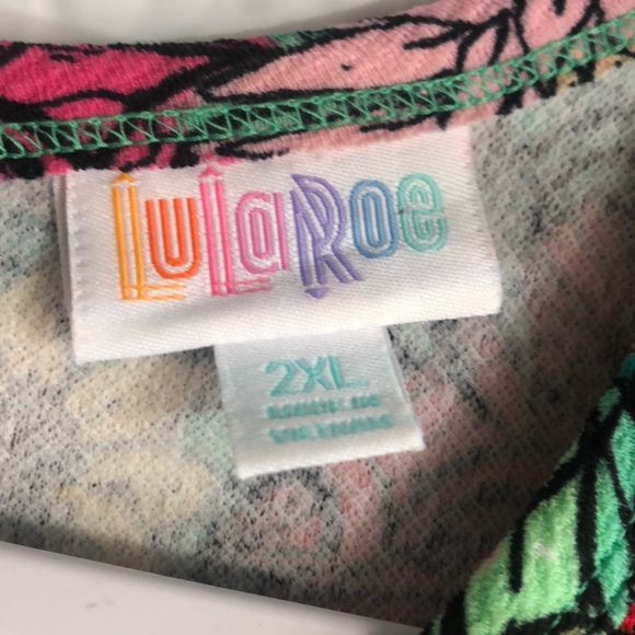 LuLaRoe Flower Dress - Picture 3 of 4